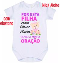 Body bebê por esta filha orava eu, e o senhor ouviu a minha oração cód 9691