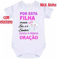 Body bebê por esta filha orava eu, e o senhor ouviu a minha oração cód 9692