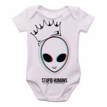 Body Bebê Premium infantil alien stupid humans Body Bebê Premium infantil alien stupid humans