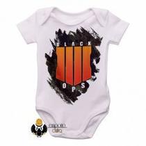 Body Bebê Premium infantil call of dutyblack ops Body Bebê Premium infantil call of dutyblack ops