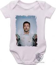Body Bebê Premium infantil dr house disfibrilador Body Bebê Premium infantil dr house disfibrilador