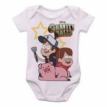 Body Bebê Premium infantil gravity falls dipper mabel estrelas Body Bebê Premium infantil gravity falls dipper mabel estrelas