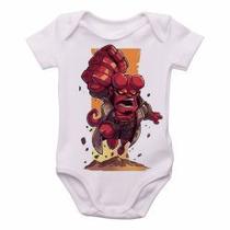 Body Bebê Premium infantil hellboy Body Bebê Premium infantil hellboy