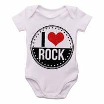 Body Bebê Premium infantil i love rock Body Bebê Premium infantil i love rock