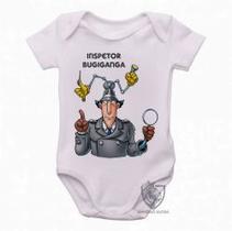 Body Bebê Premium infantil inspetor bugiganga Body Bebê Premium infantil inspetor bugiganga