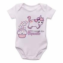 Body Bebê Premium infantil magia cupcake unicornio Body Bebê Premium infantil magia cupcake unicornio