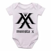 Body Bebê Premium infantil monsta x k pop bts Body Bebê Premium infantil monsta x k pop bts