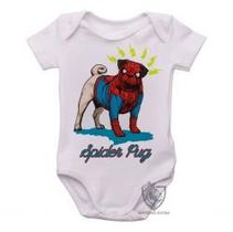 Body Bebê Premium infantil spider pug Body Bebê Premium infantil spider pug