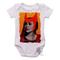 Body Bebê Premium infantil wanda feiticeira lagrima Body Bebê Premium infantil wanda feiticeira lagrima