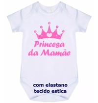 body bebê princesa da mamãe cód 1052