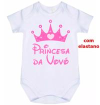 body bebê princesa da vovó cód 1382