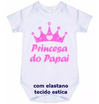 body bebê princesa do papai cód 1053