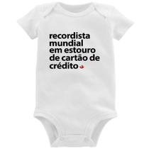 Body Bebê Recordista mundial em estouro de cartão - Foca na Moda