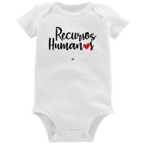 Body Bebê Recursos Humanos por amor - Foca na Moda