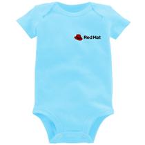 Body Bebê Red Hat Linux - Foca na Moda