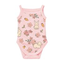 Body Bebê Regata de Alça Menina 100% Algodão Lindas Estampas Body Bebê Regata de Alça Menina 100% Algodão Lindas Estampas