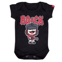 Body Bebê Rock Baby Preto Art Rock Body Bebê Rock Baby Preto Art Rock