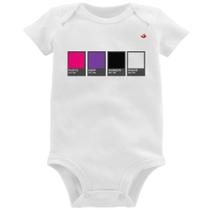 Body Bebê Rock Color Guide - Foca na Moda