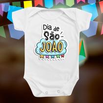 Body Bebê Roupinha Festa Junina Dia São João Presente Mimo - Borizinho Baby