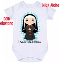 Body bebê santa rita de cássia cód 9701