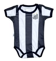 Body Bebê Santos Jogo Listrado Oficial