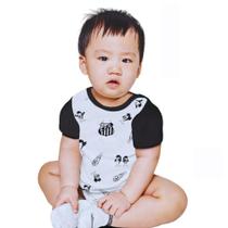 Body Bebê Santos Mascote Baleia Oficial Body Bebê Santos Mascote Baleia Oficial