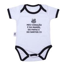 Body Bebê Santos "Meu Coração" Oficial