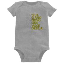Body Bebê Seja o ano novo que você deseja! - Foca na Moda