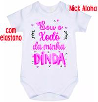 body bebê sou o xodó da minha dinda cód 9803