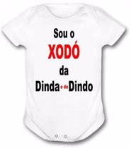 Body Bebê Sou Xódo Da Dinda E Do Dindo Personalizado Novo