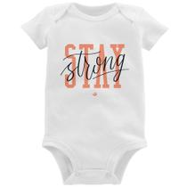 Body Bebê Stay Strong - Foca na Moda Body Bebê Stay Strong - Foca na Moda