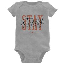 Body Bebê Stay Strong - Foca na Moda
