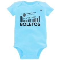 Body Bebê Stop the Count Boletos - Foca na Moda