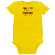 Body Bebê Such a big miracle in a such litle girl - Foca na Moda