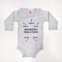 Body Bebê Suedine Manga Longa Mescla Instruções Body Bebê Suedine Manga Longa Mescla Instruções