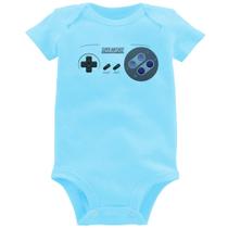 Body Bebê Super Nintendo SNES Gamepad - Foca na Moda