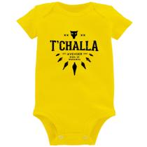 Body Bebê T'Challa King of Wakanda - Foca na Moda