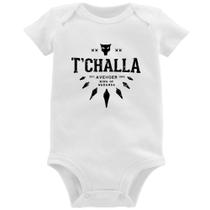 Body Bebê T'Challa King of Wakanda - Foca na Moda