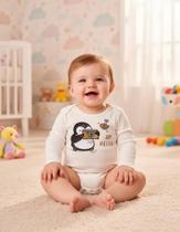 Body Bebe Tamanhos P / M / G / GG Menina Manga Longa Kely Kety/Milon/Elian/Alenice Body Bebe Tamanhos P / M / G / GG Menina Manga Longa Kely Kety/Milon/Elian/Alenice