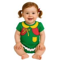 Body Bebê Temático Chiquinha 100% Algodão