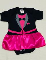 Body Bebê Temático com Saia Poderosa Chefinha