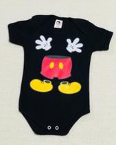Body Bebê Temático Mickey