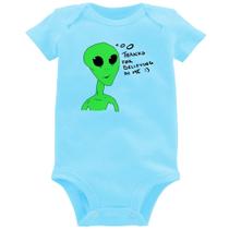 Body Bebê Thank's For Believing In Me Alien - Foca na Moda