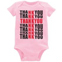 Body Bebê Thank You Cruz - Foca na Moda