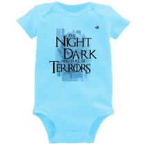 Body Bebê The night is dark and full of terrors - Foca na Moda