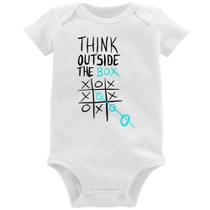 Body Bebê Think Outside The Box - Foca na Moda