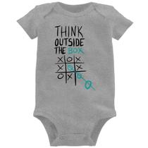 Body Bebê Think Outside The Box - Foca na Moda