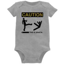 Body Bebê This is Sparta - Foca na Moda