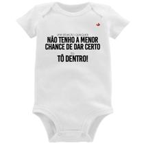 Body Bebê Tô dentro! - Foca na Moda