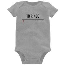 Body Bebê Tô Rindo mas tô preocupada - Foca na Moda